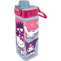 🎀🐱 Bouteille carrée Hello Kitty Friends en plastique – 500 ml