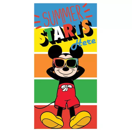 ⭐ Serviette de bain Disney Mickey – Starts (Séchage rapide)