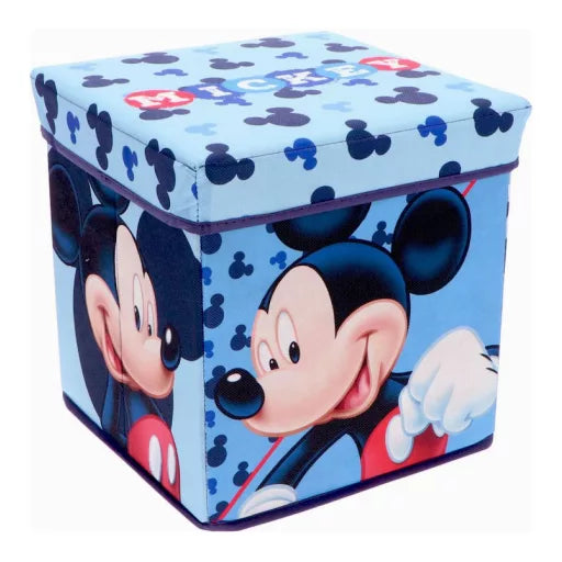 🐭🧺 Coffre de rangement – Disney Mickey Moods – 30 x 30 x 30 cm
