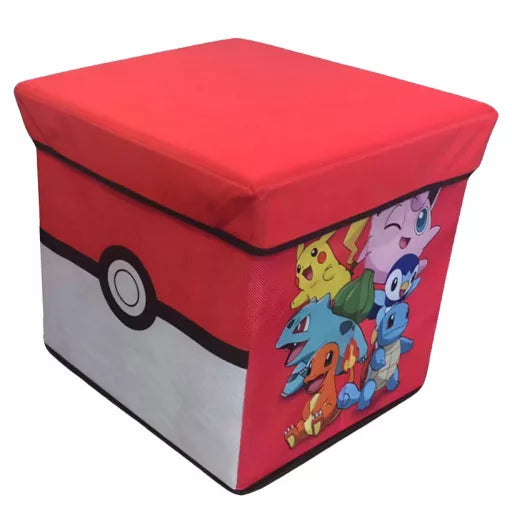 ⚡🧺 Rangement pour jouets – Pokémon – 30 x 30 x 30 cm
