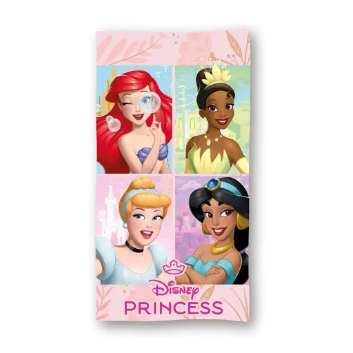 👑 Serviette de bain magique Princesses Disney