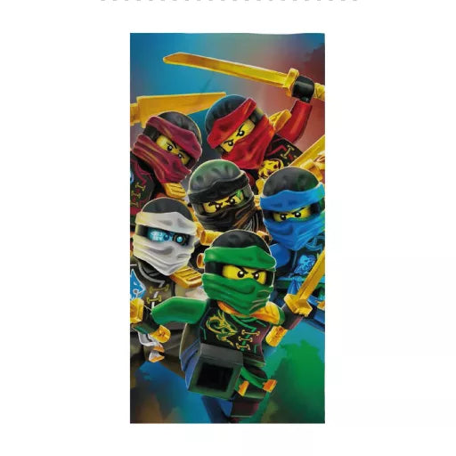 🥷 Serviette de bain Lego Ninjago – Golden Weapons