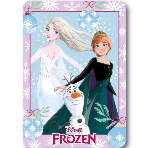 ❄️ Couverture polaire de Noël Disney – La Reine des Neiges – 100 x 140 cm