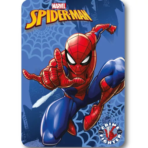🕷️ Couverture polaire Spider-Man – Crime Fighter – 100 x 140 cm