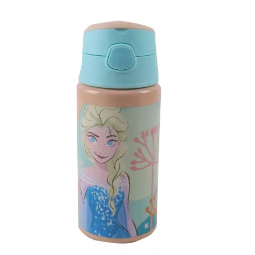 ❄️ Bouteille Disney Frozen Adventure avec paille – 500 ml