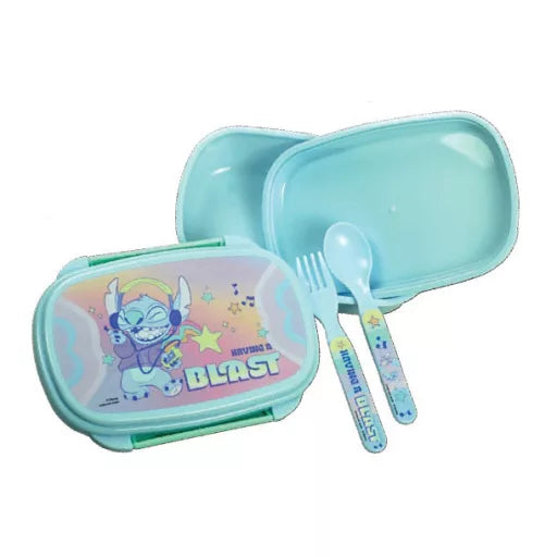🌺 Coffret sandwich Disney Lilo & Stitch Blast + couverts