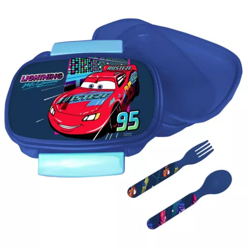 🏁 Coffret sandwich Disney Cars – RPM + couverts