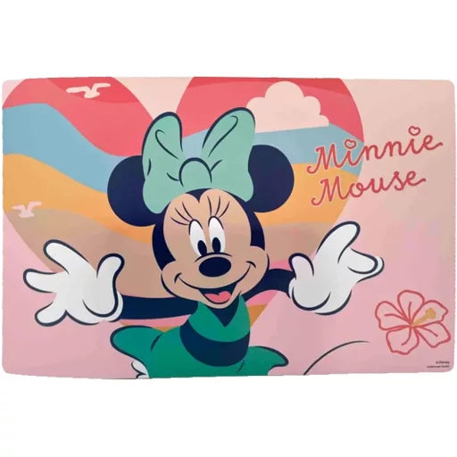 🌞🎀 Set de table – Disney Minnie Été – 43x28 cm – plastique