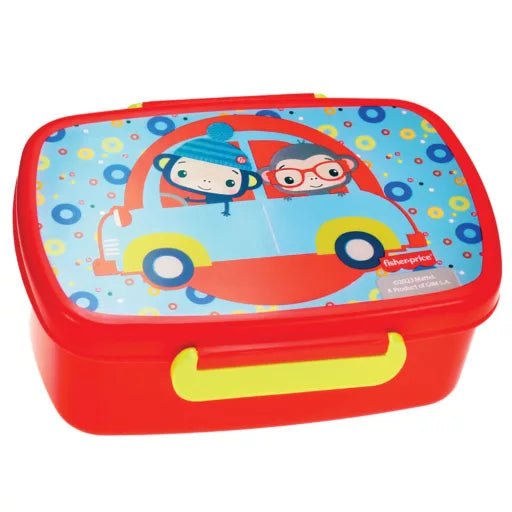 🚗 Boîte à sandwich Fisher-Price – Voiture Animaux