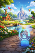 ✨🐭 Lampe 3D Personnalisée à LED – Mickey Mouse