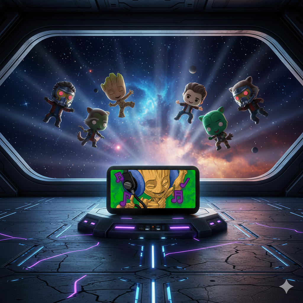 🌱🔊 Enceinte Portable Sans Fil – Groot