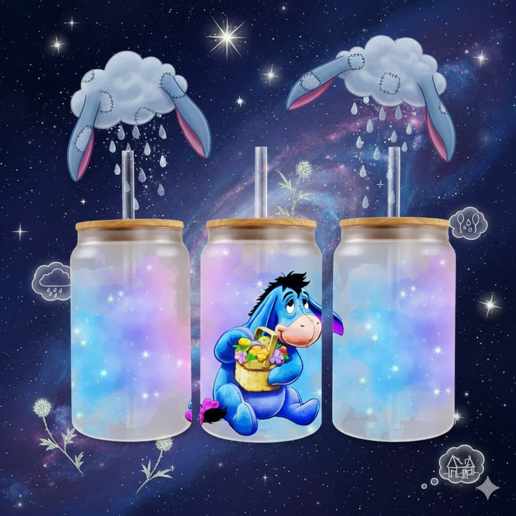 🌧️ Verre Givré Bourriquet Personnalisable – Édition Douceur