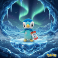 ❄️🐧 Peluche Pokémon Piplup – 20 cm