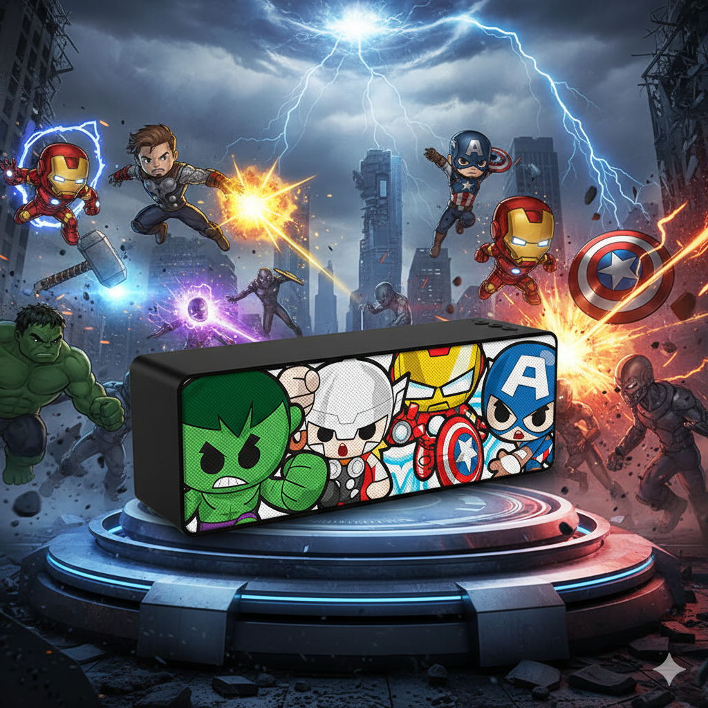 ⭐🔊 Enceinte Portable Sans Fil – Avengers Marvel