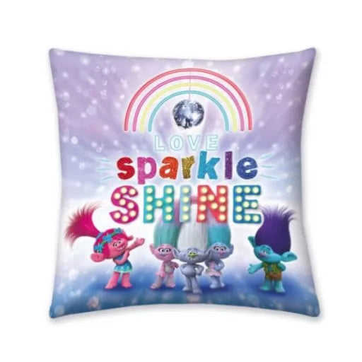 ✨ Coussin décoratif – Trolls Sparkle – 40 × 40 cm