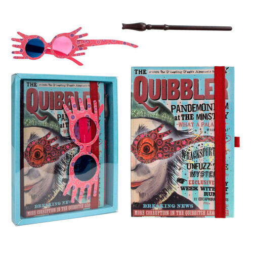 Ensemble de papeterie Luna Lovegood – Harry Potter 🪄📓