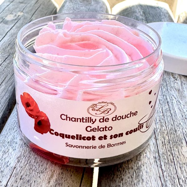 ✨ GELATO Chantilly de Douche & Bain – Coquelicot 🌺✨
