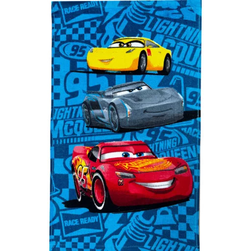 🏁 Serviette Disney Cars – Verdák Speed Champions – 30x50 cm