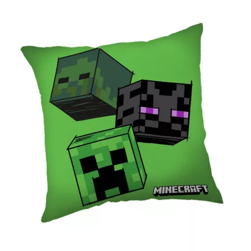 🧟♂️ Coussin décoratif – Minecraft Mobs – 40 × 40 cm