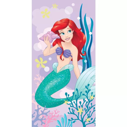 🧜♀️ Serviette de bain Princesse Disney – Ariel Rose