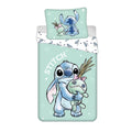🌺🌀 Housse de couette Disney Lilo & Stitch – Buddies – 140 × 200 cm + Taie 70 × 90 cm