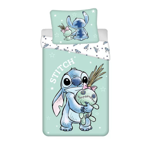 🌺 Housse de couette Disney Lilo et Stitch Buddies – 140×200 cm + taie 70×90 cm