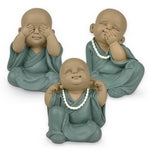 🌟 Lot de 3 Bonzes aux Positions Mythiques