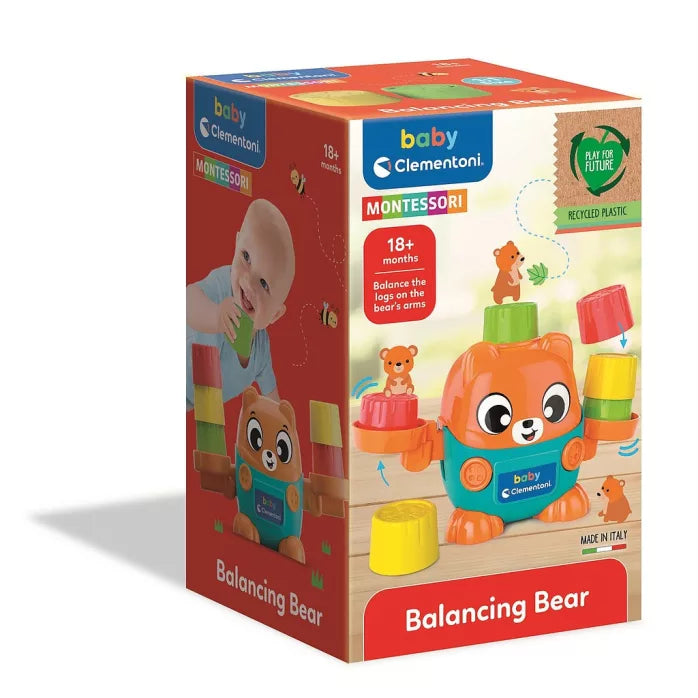 🐻 Colour Balance Bear – Jouet Montessori Clementoni