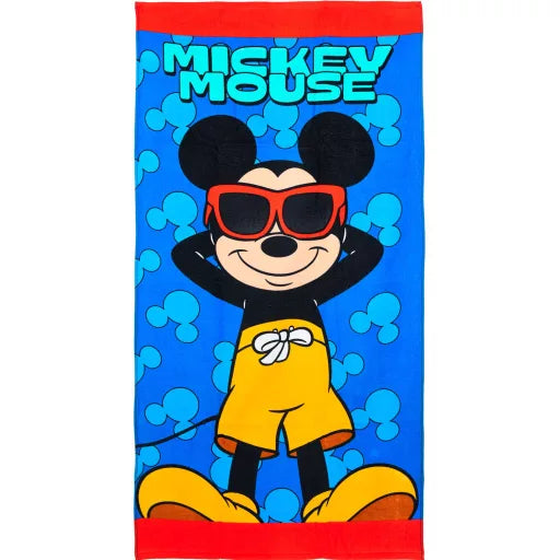 😎 Serviette de bain Disney – Mickey Cool