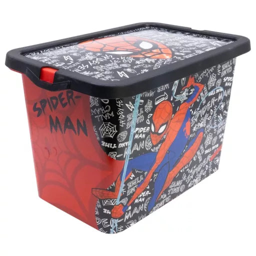 🕷️📦 Boîte de rangement – Spiderman Urban Web – 7 L