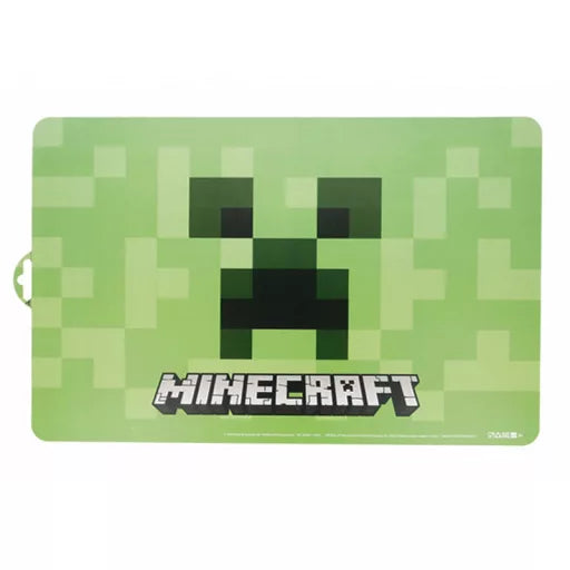 💣🟩 Set de table – Minecraft Creeper – 41x29 cm – plastique