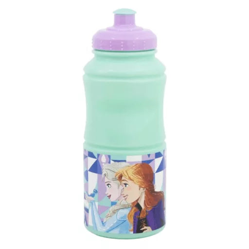 ❄️ Bouteille de sport Disney Frozen Ice Magic Moon en plastique – 380 ml