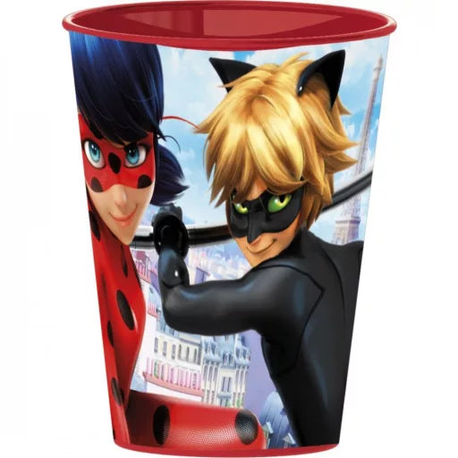 🐞 Gobelet Miraculous Ladybug & Chat Noir – Heroes – 260 ml