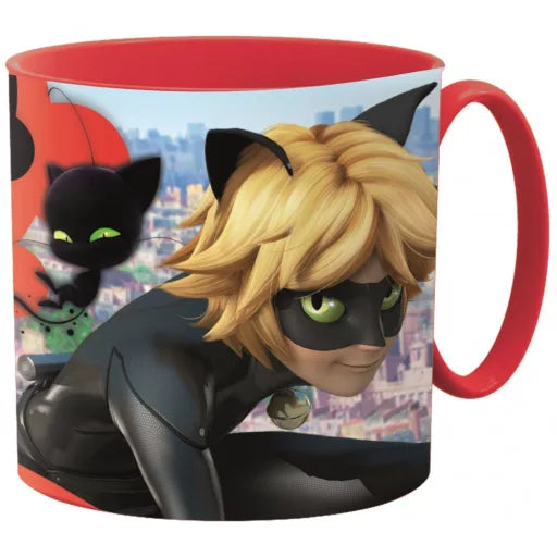 🐞 Mug miniature Miraculous Ladybug et Chat Noir – 265 ml