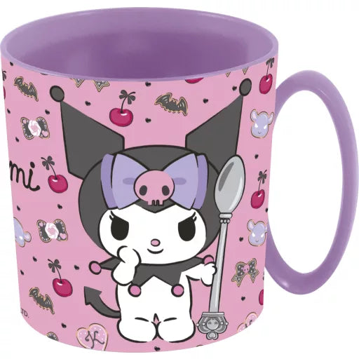 🎀☠️ Mug Miniature Hello Kitty & Kuromi – 390 ml