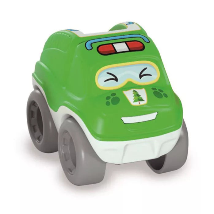 🚘 Véhicule Flipping Car Verte – Jouet d’éveil Clementoni
