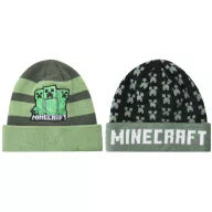 🧢 Bonnet Enfant Minecraft Squad (Lot de 2)