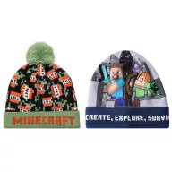🧢 Bonnet Enfant Minecraft Explore(Lot de 2)