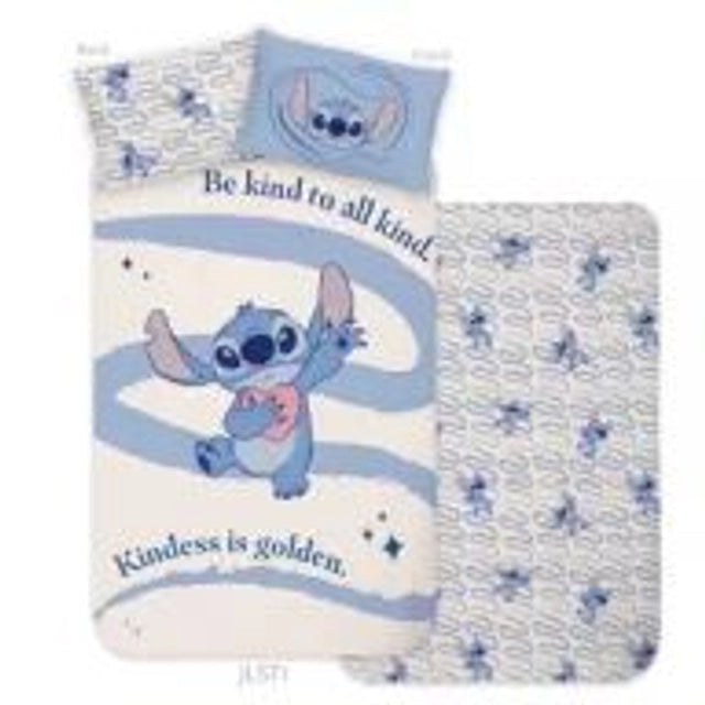🌟💙 Parure de lit enfant Disney Lilo et Stitch – The Star Dog Kindness 🛏️✨
