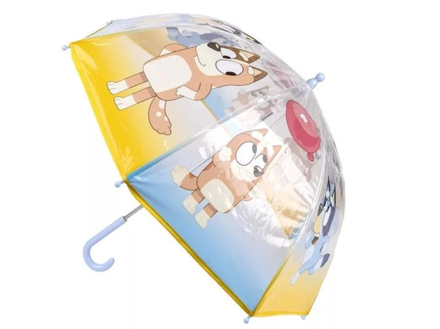 Parapluie Transparent Bluey – Ø71 cm de Bonne Humeur pour Petits Explorateurs ☔✨
