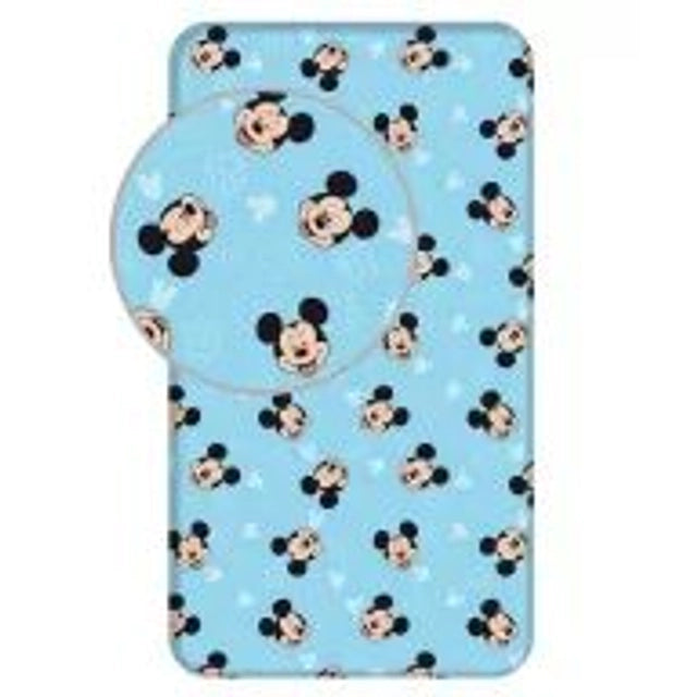 🐭 Drap-housse Disney – Mickey Funny Head 🎉