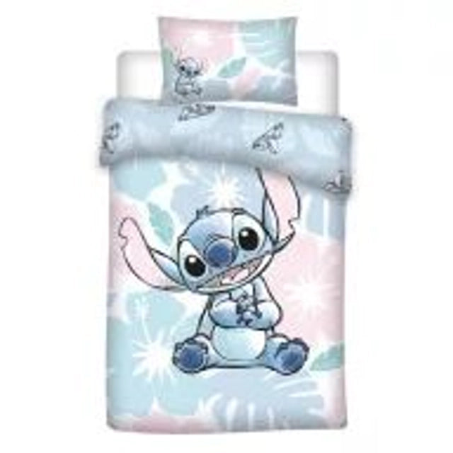 🌟💙 Parure de lit enfant Disney Lilo et Stitch – The Star Dog Pastel🛏️✨
