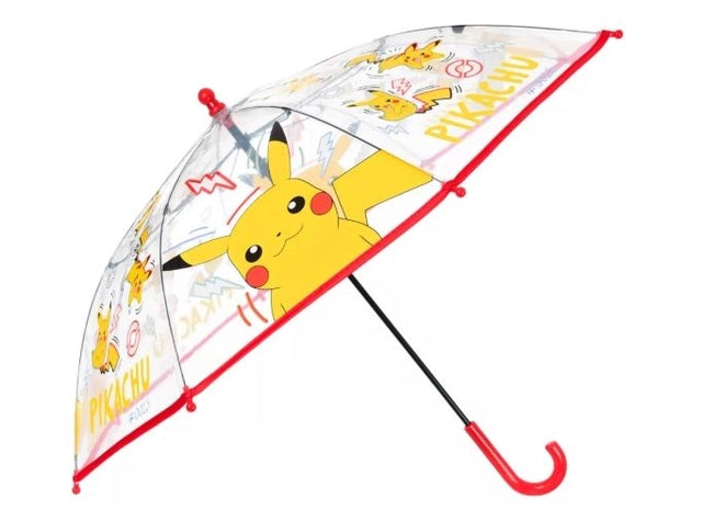 Parapluie Transparent Pokémon Thunder – Ø72 cm d’Aventure pour Petits Dresseurs ☔🎮