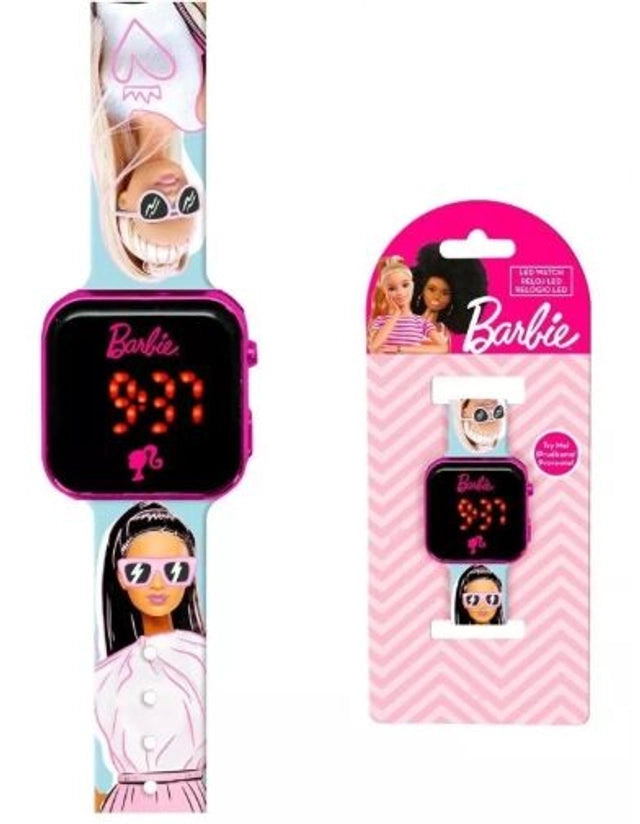 Montre Digitale LED Barbie Sun – L’Heure du Style et des Sourires est Arrivée ! 💅✨
