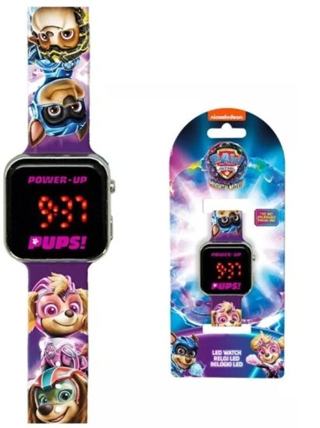 Montre Digitale LED Pat’Patrouille Knights Skye – L’Heure des Missions Royales est Arrivée ! 🐶✨