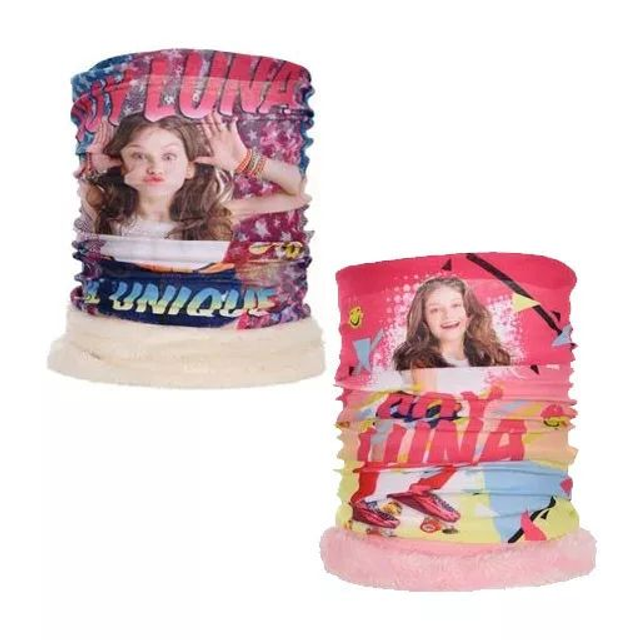 🌀 Écharpe-Snood Enfant Disney Soy Luna Unique - Lot de 2
