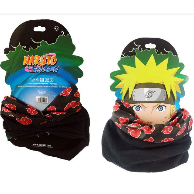 🧣 Cache-cou corail Naruto