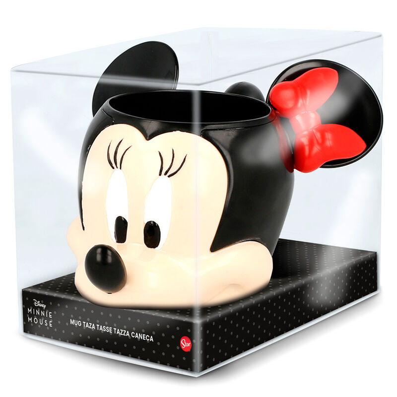 🎀☕ Mug 3D tête de Minnie Mouse – Disney – 360 ml