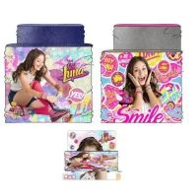🌀 Écharpe-Snood Enfant Disney Soy Luna Smile- Lot de 2