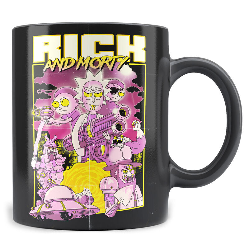 🛸🎮☕ Mug rétro Rick et Morty – 330 ml